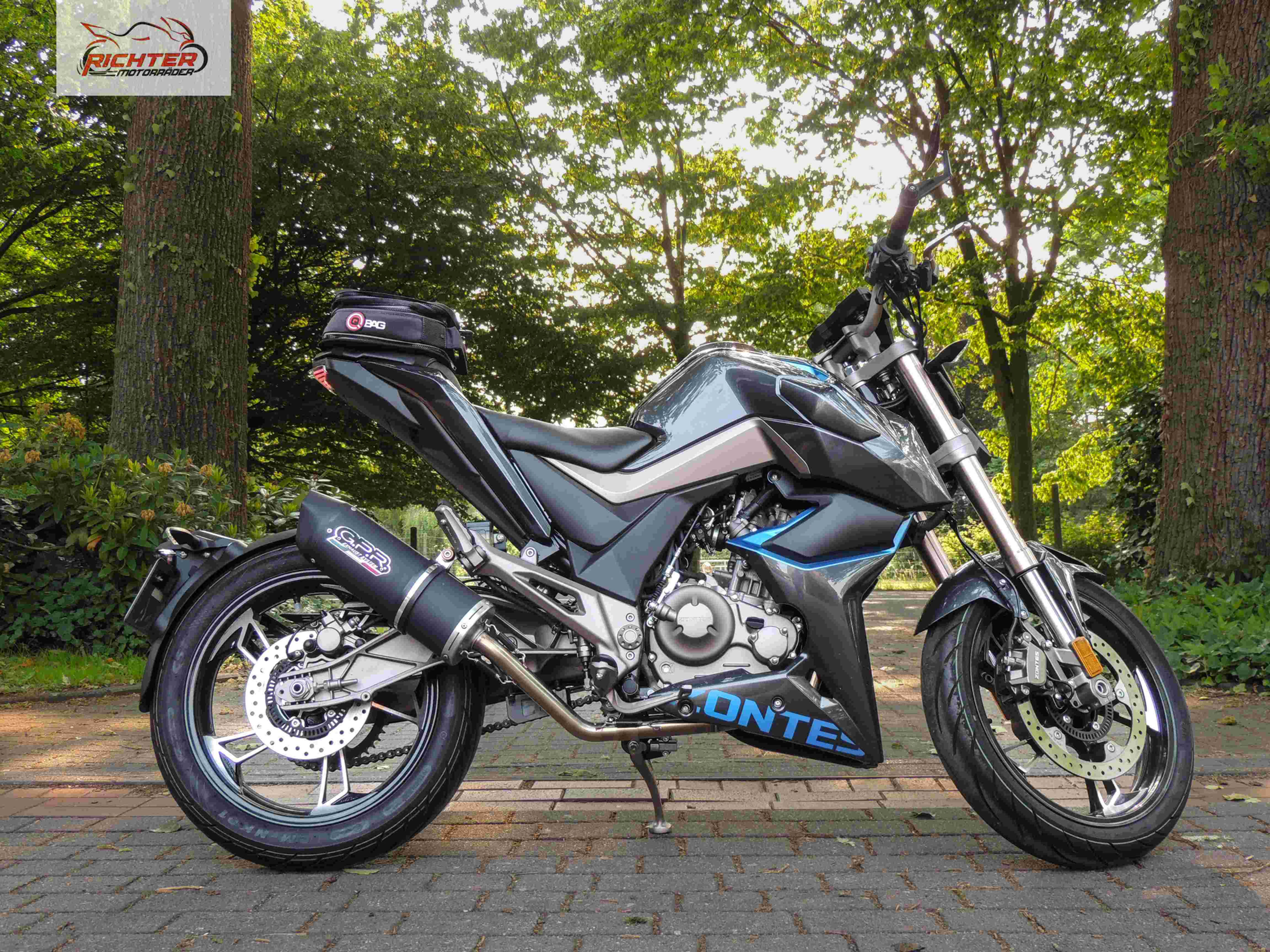 ZONTES 125-U inkl. GPR-Sportauspuff