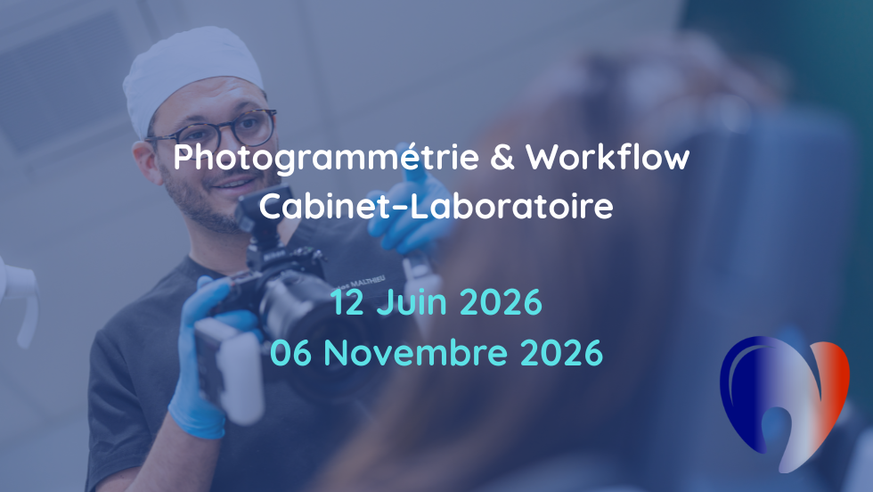 Photogrammétrie & Workflow cabinet–laboratoire