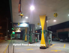 Decoração Posto de Gasolina