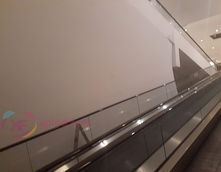 Obra com Tecido tensionado