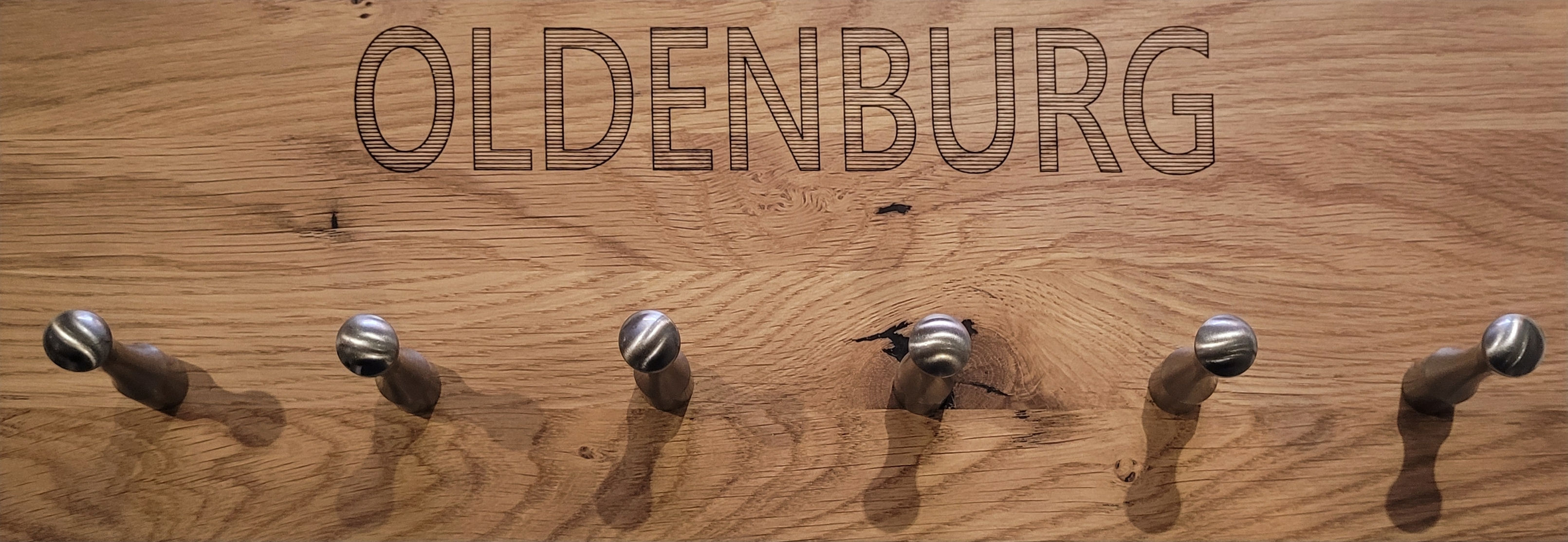 Schlüsselbrett je Haken ( Chrom )