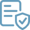 Paper and badge icon
