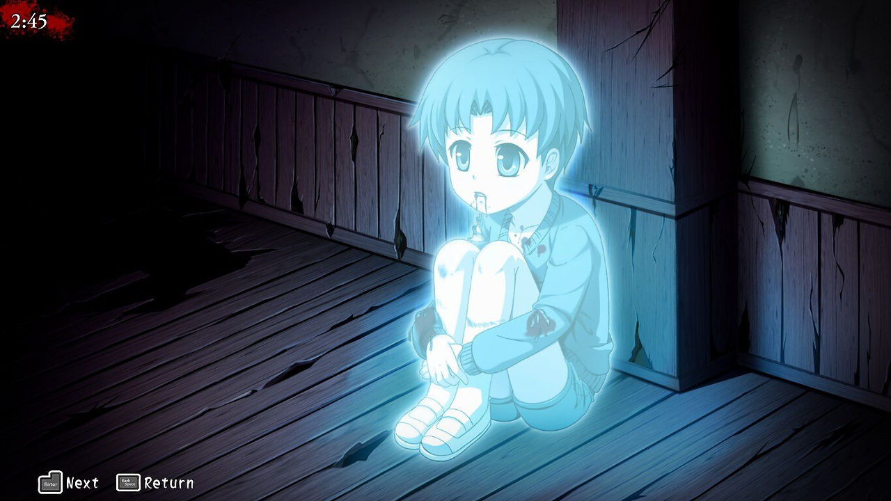 A ghost child.