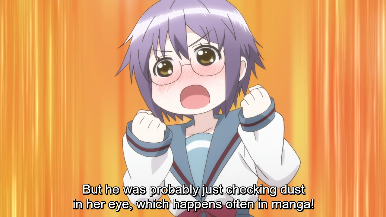 Yuki's realization.