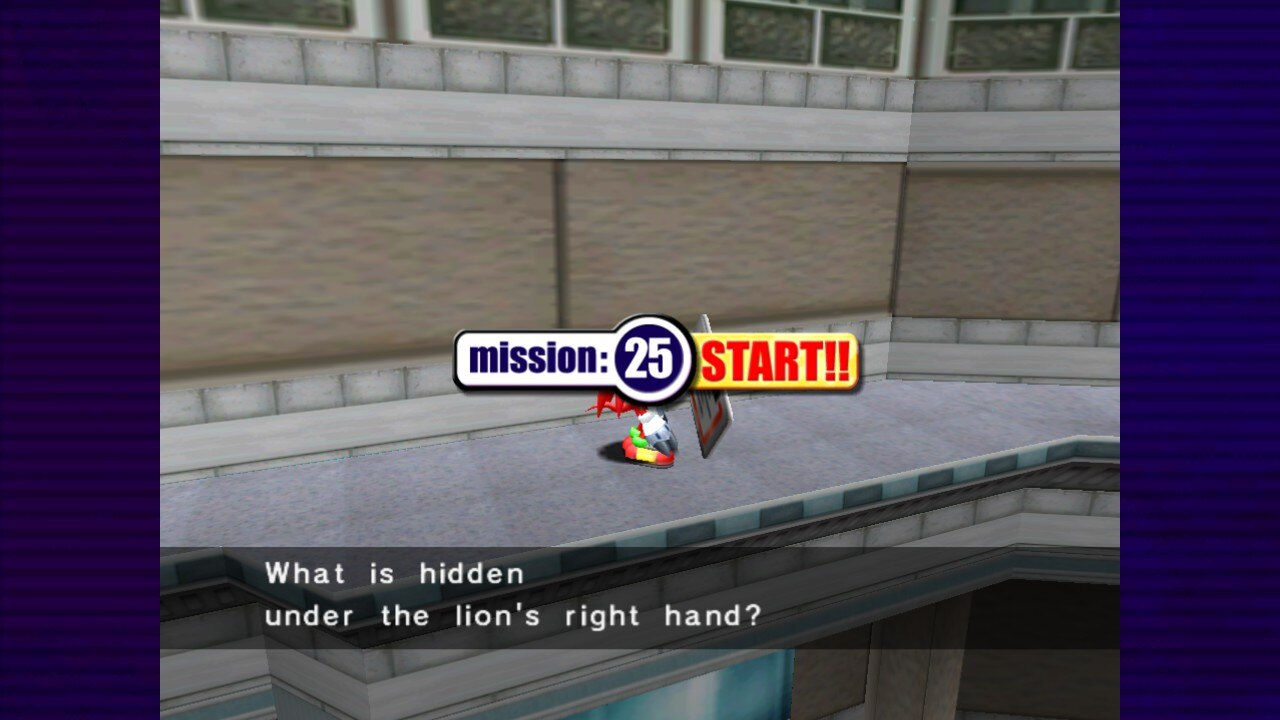 Knuckles getting a mission.