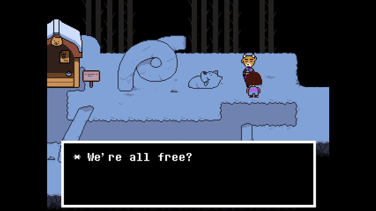 Talking to a NPC.