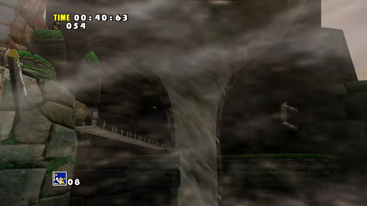 Dreamcast Adventure tornado.