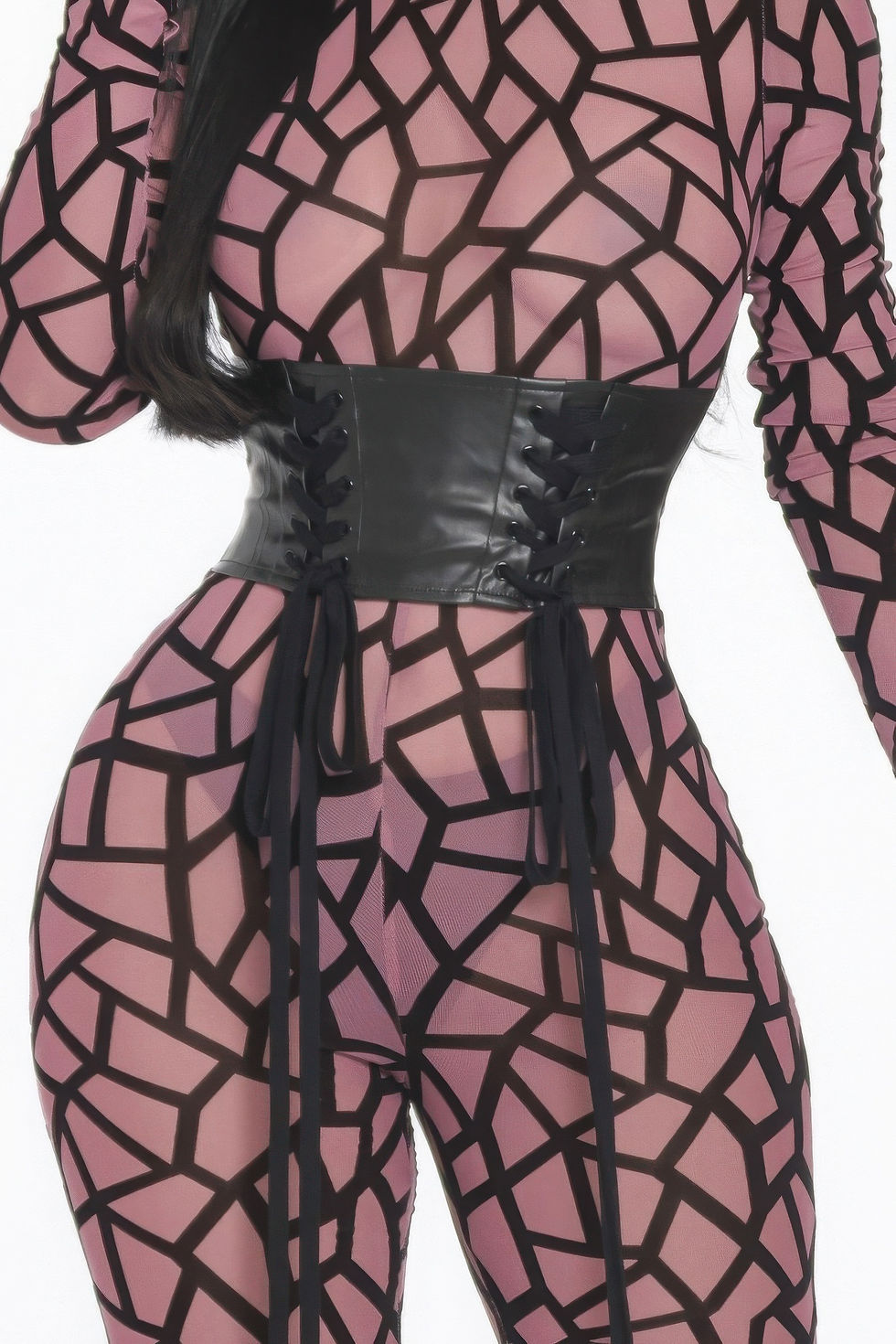 Thumbnail: Geometric Printed Jersey Jumpsuit