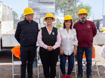 INICIA CONSTRUCCIĆN DE BARDA PERIMETRAL EN PANTEĆN DEL EJIDO MAZATLĆN CON APOYO DEL GOBIERNO MUNICIPAL Y LA COMUNIDAD