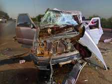 TRÁGICO ACCIDENTE EN LA CURVA “CAMPAMENTO” DE SAN LUIS RÍO COLORADO