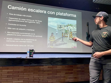 CAPACITACIĆN BINACIONAL DE BOMBEROS EN ENSENADA