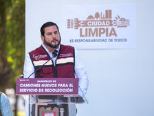 ARRANCAN 129 NUEVOS CAMIONES DE BASURA EN TIJUANA