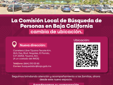 NUEVA SEDE DE LA COMISIĆN LOCAL DE BĆSQUEDA INICIA OPERACIONES EN TIJUANA