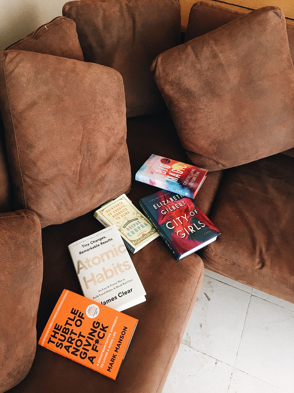 Mi selección de libros para la cuarentena...