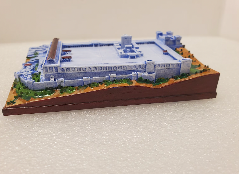 Thumbnail: Model of Jerusalem Second Temple- Small Size
