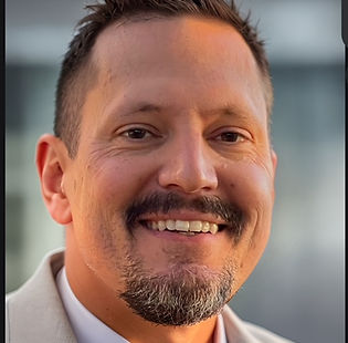 a man smiling