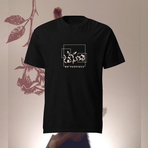 【Your lovable】Satin Rose Box T-shirts Rose Box' Logo Tee | mbpadfield