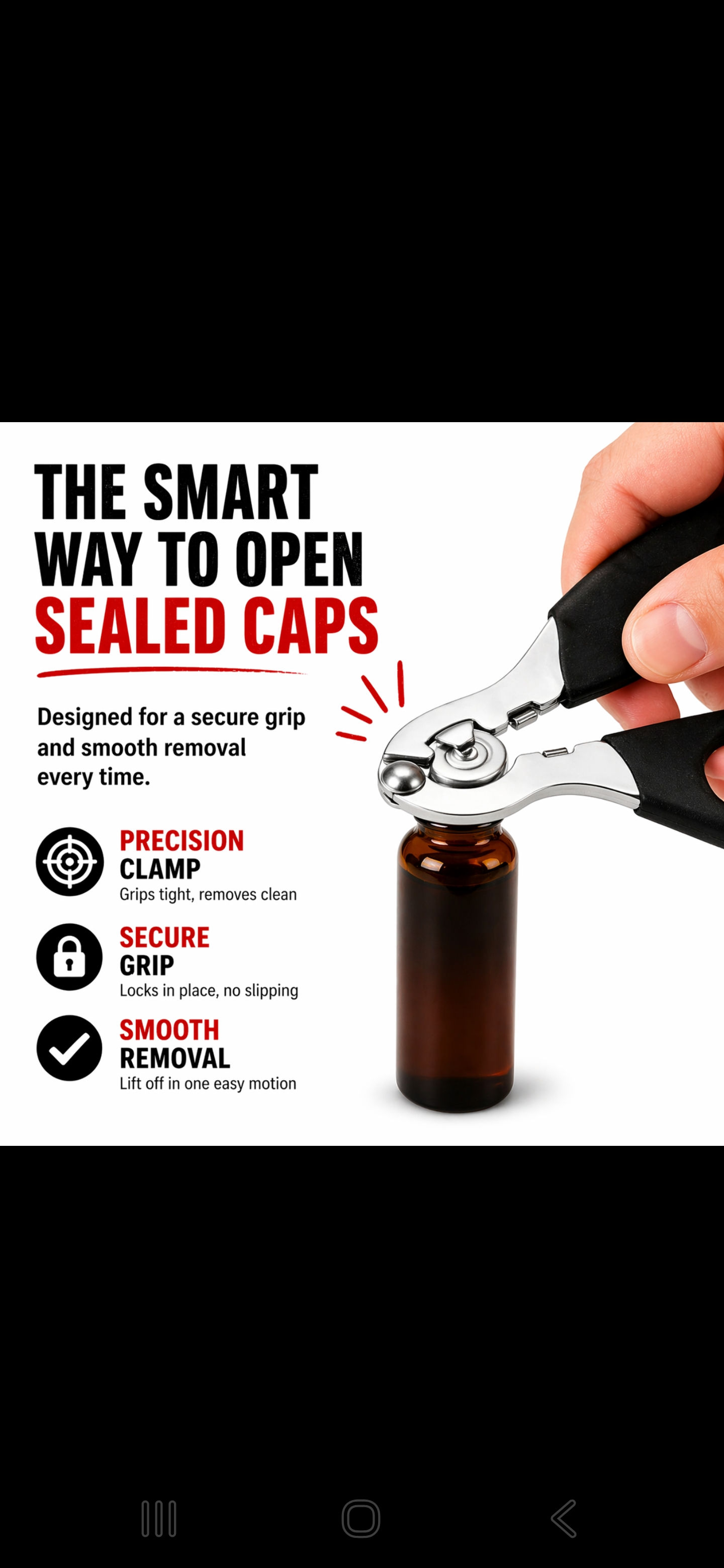 Vial opener