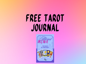 Tarot journal self help self care affirmations tarot spreads
