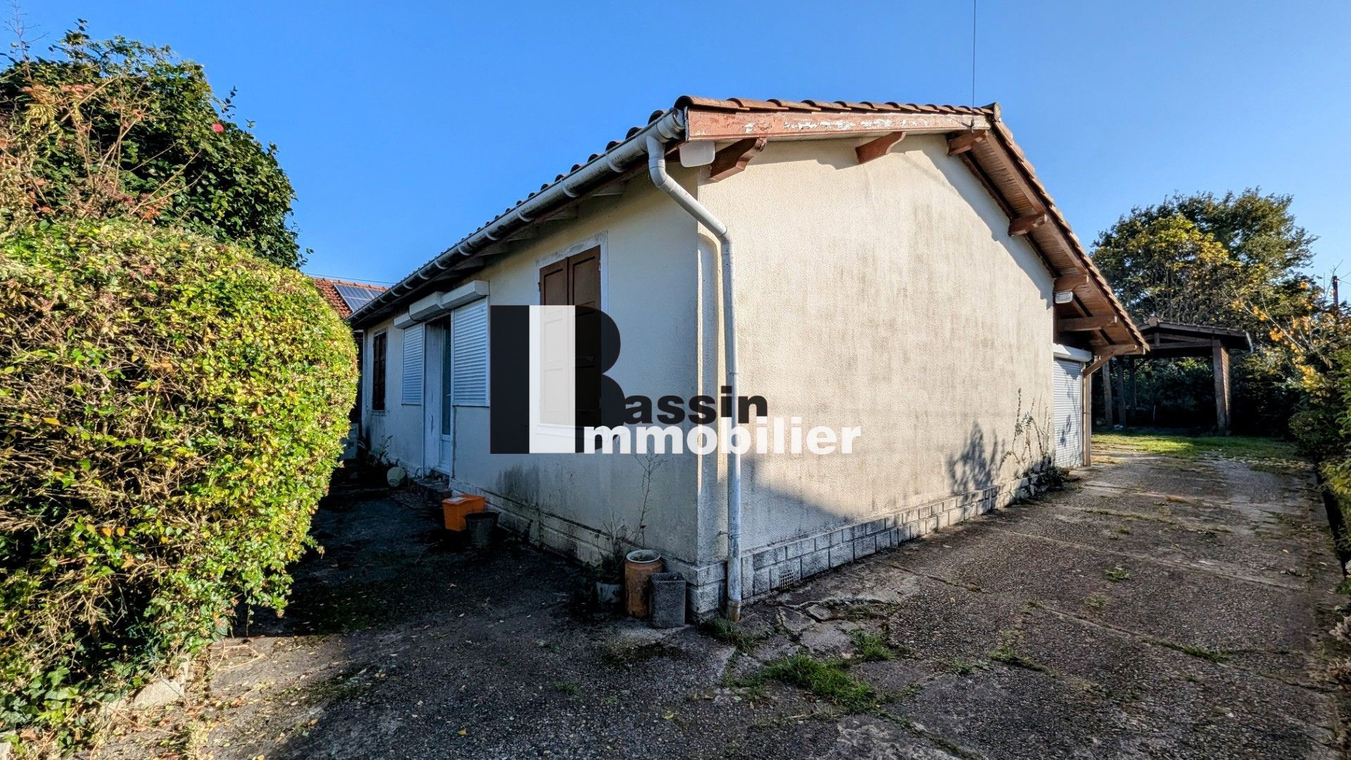 Maison à rénover sur terrain constructible à Gujan Mestras Agence Bassin Immobilier