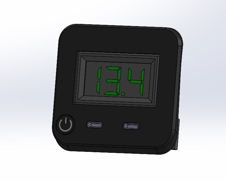 Thumbnail: Coin slot USB Charger and Voltmeter Saab 9⁵