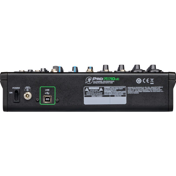 Thumbnail: Mackie ProFX10v3 10 Channel Professional Effects Mixer with USB
