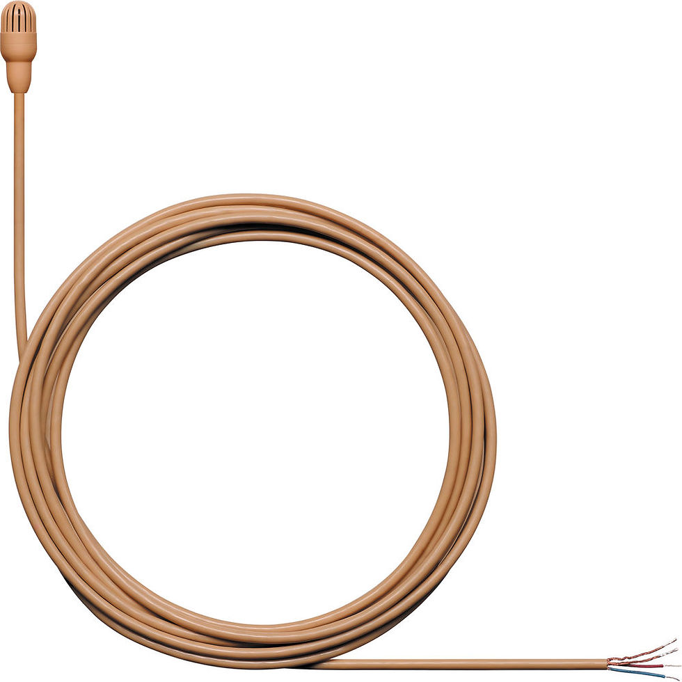 Shure TL47-NC-A OMNI LAV,LOW SENS, NO CONN,COCOA,ACCS