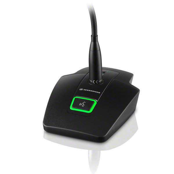 Thumbnail: Sennheiser SL TS 153 GN-L SET DW-4 US Wireless table mic set.