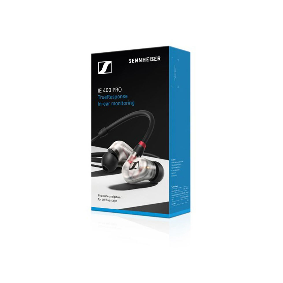 Thumbnail: Sennheiser IE 400 PRO CLEAR In-ear monitoring headphones