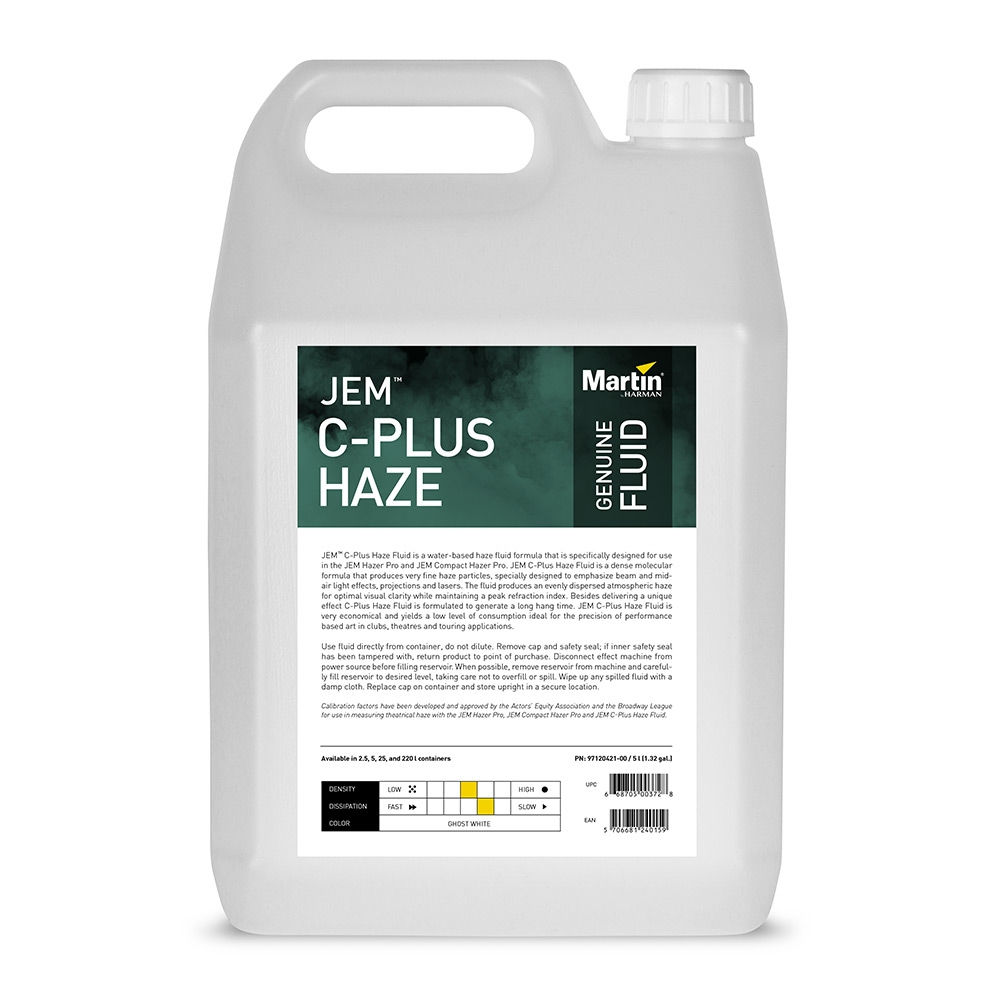 Martin JEM C-Plus Haze Fluid, 4x 5 l