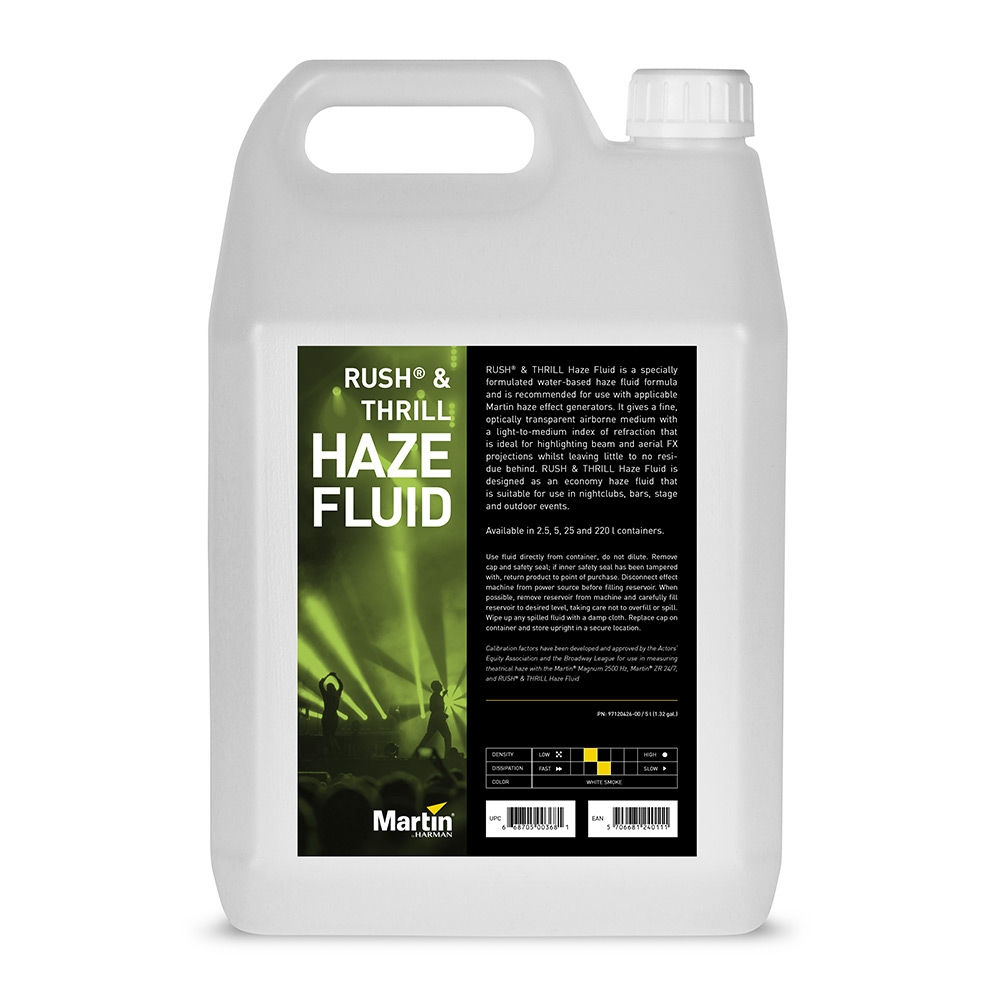 Martin RUSH & THRILL Haze Fluid, 4x 5 l