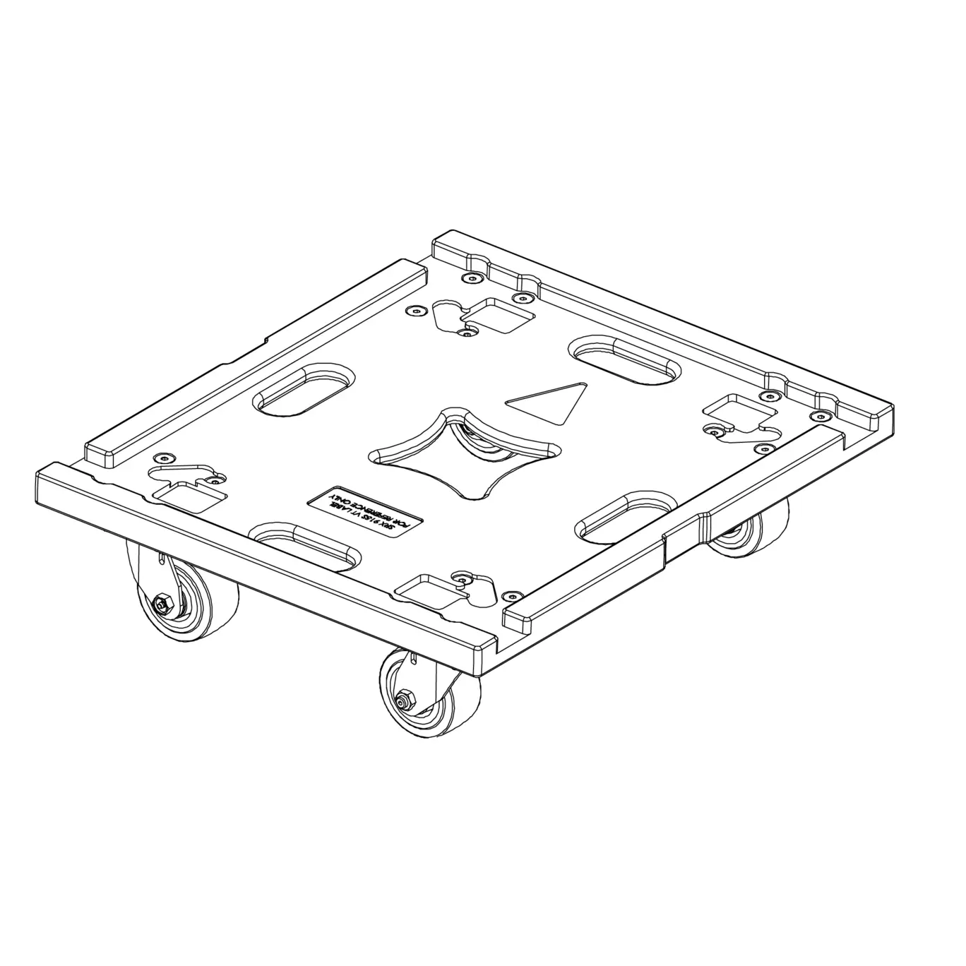 JBL SRX915S VT Vertical Transporter for up to (3) SRX915SF