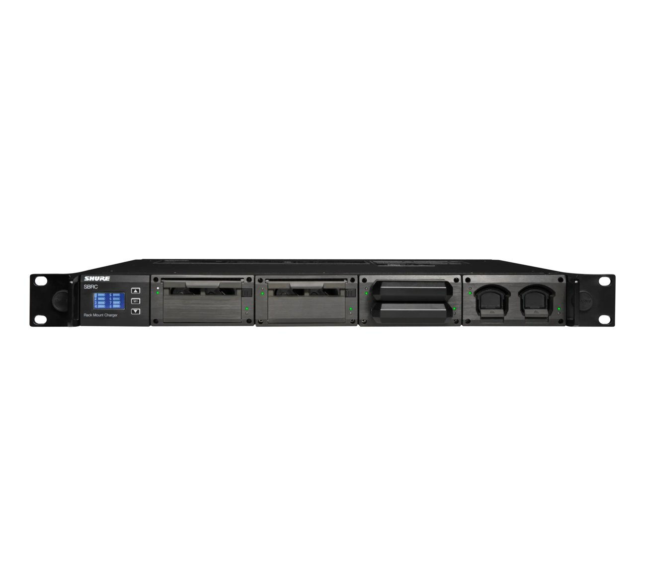 Shure SBRC-PS Rack Battery Charger Compatible with Shure rechargeable batteries