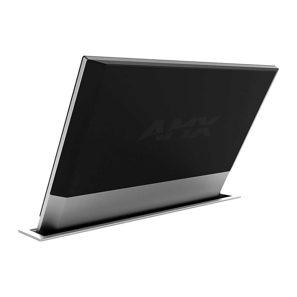 Thumbnail: AMX MXR-1001-SL 10.1" Modero X Series G5 Retractable Touch Panel, Silver