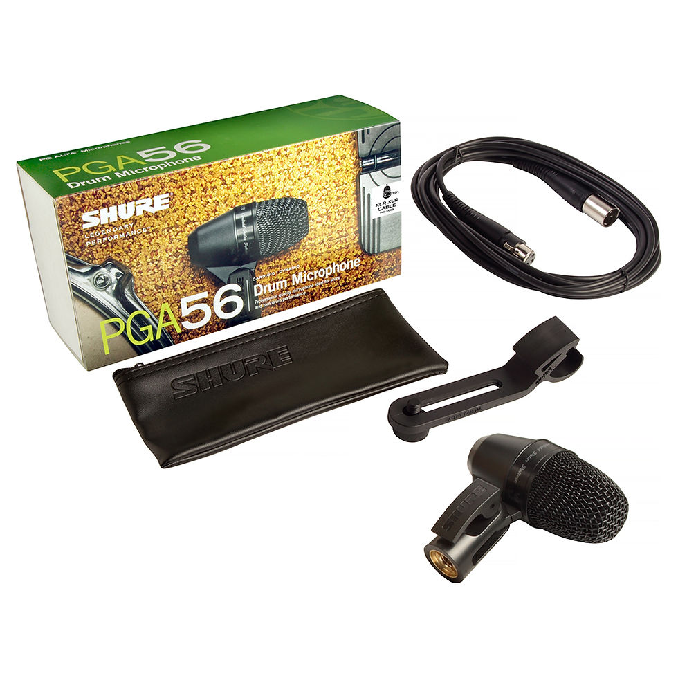 Thumbnail: Shure PGA56-XLR Cardioid swivel-mount dynamic snare/tom microphone