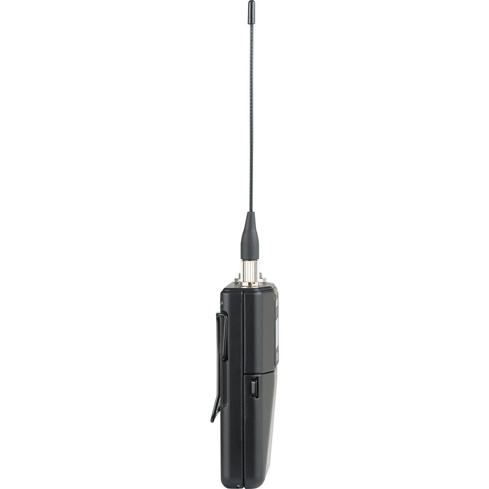 Thumbnail: Shure ULXD1 Digital Wireless Bodypack Transmitter with Miniature 4-Pin Connector
