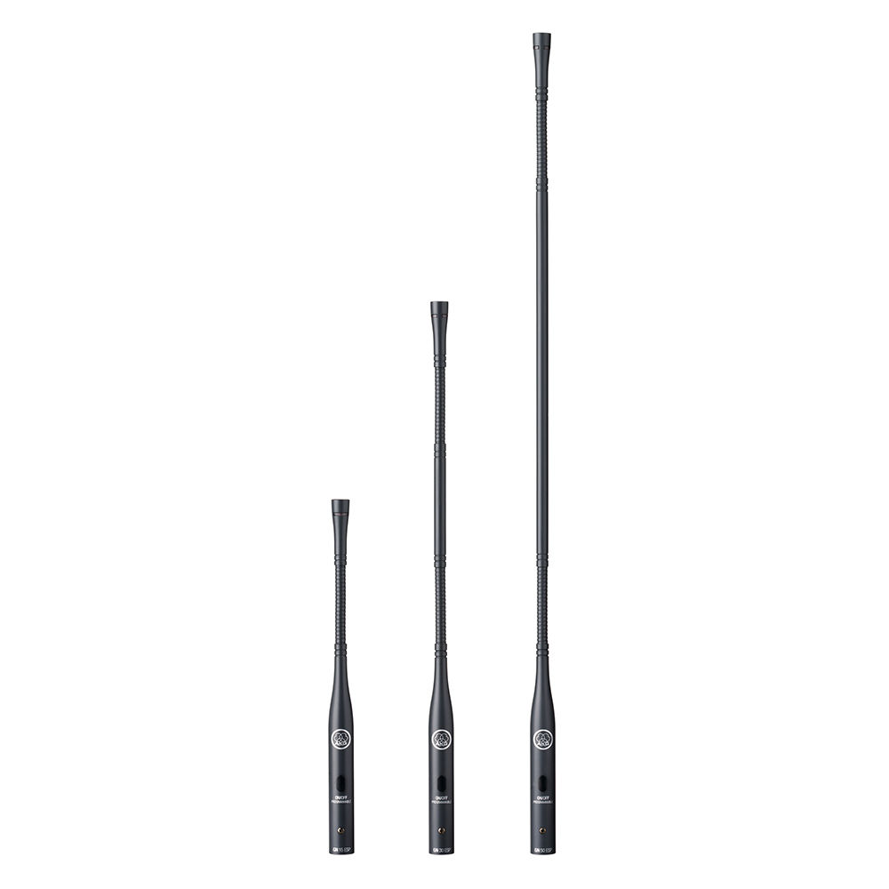 AKG GN30 ESP incl. windscreen Rugged 30 cm gooseneck module, programmable switch