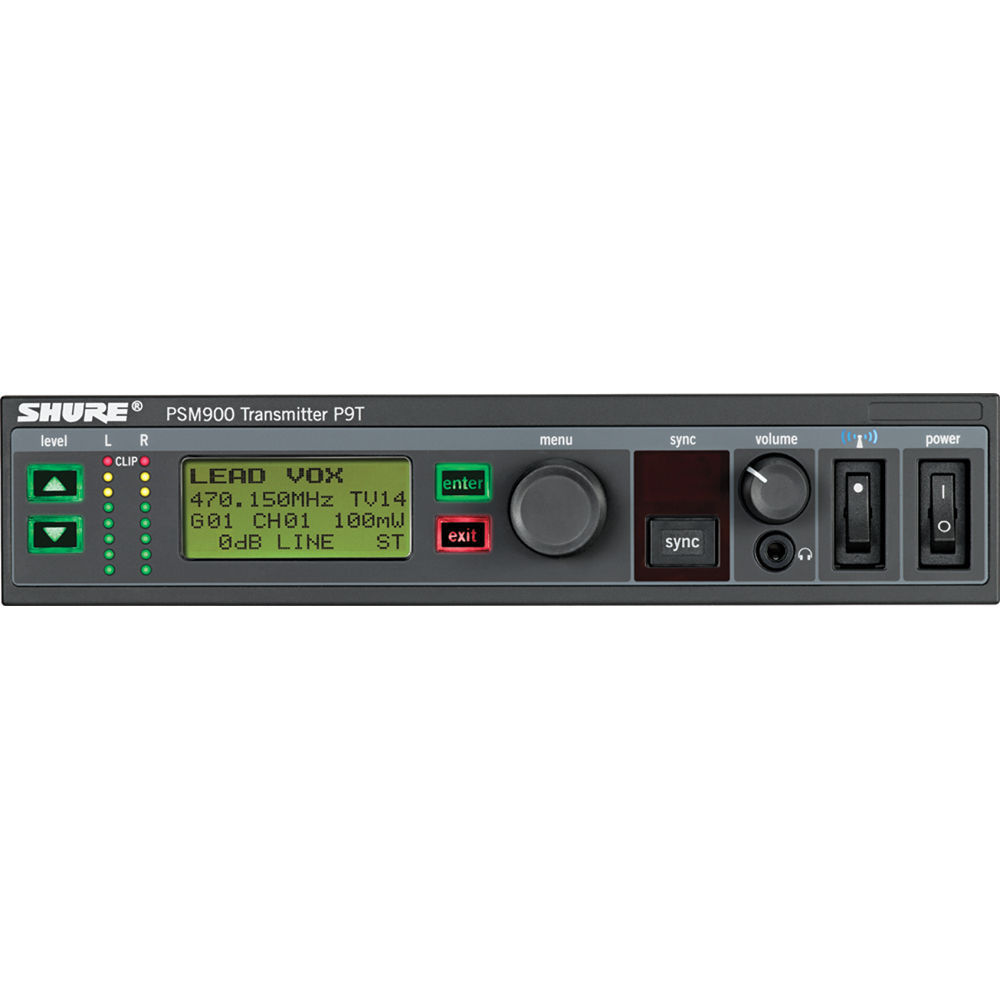 Shure P9T PSM ® 900 Transmitter