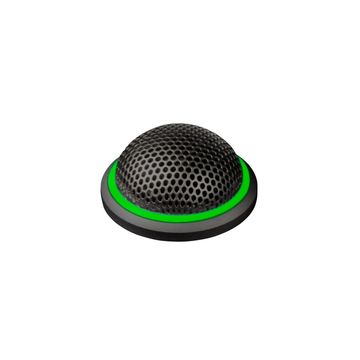 Shure MX395-LED Black Low Profile Boundary Mic, Omni, remoteable LED, 5-pin XLR