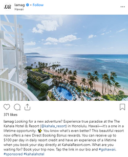 Sponsored Instagram Post