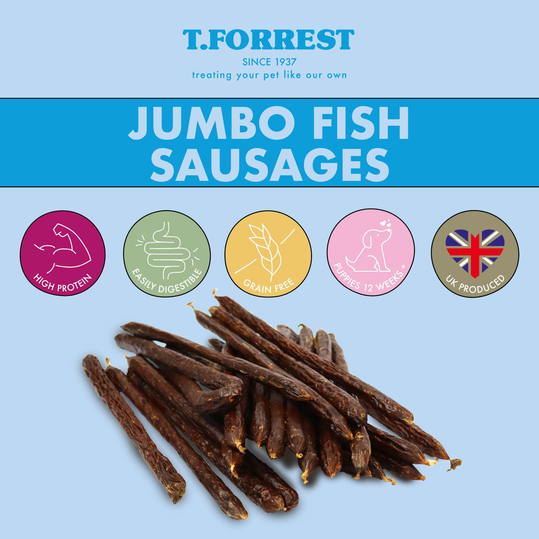 Jumbo Sausages (Fish)