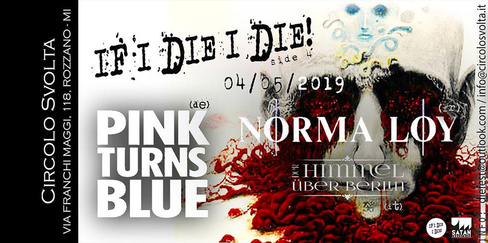 IF I DIE I DIE! Pink Turns Blue│Norma Loy│Der Himmel über Berlin