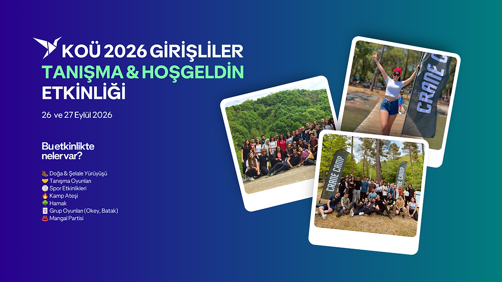 KOÜ 2026 Tanışma Etkinliği