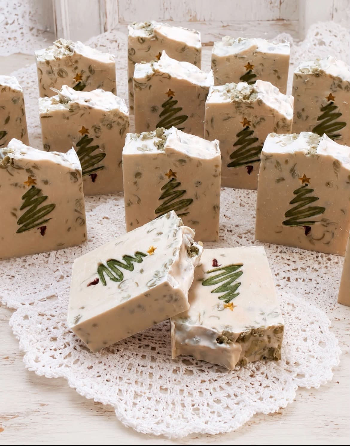 Christmas Splendor Goat Milk Soap 5 oz.