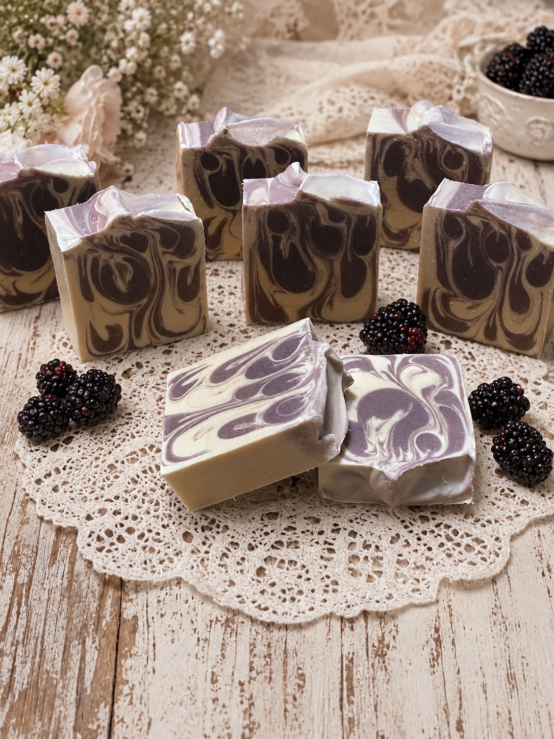 Blackberry Goat Milk Soap-5 oz.
