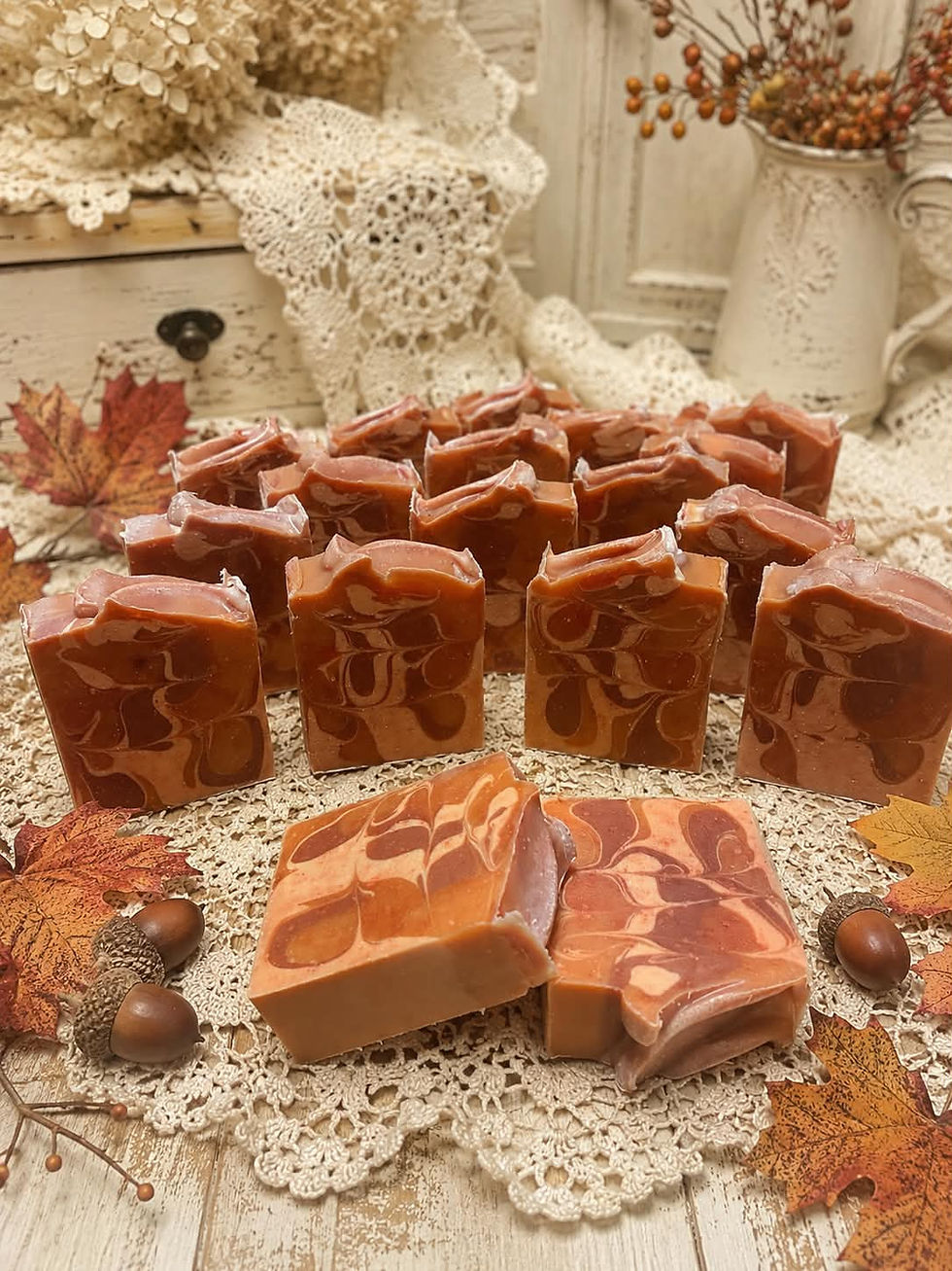 Autumn Harvest Scented Goat Milk Soap 5 oz.