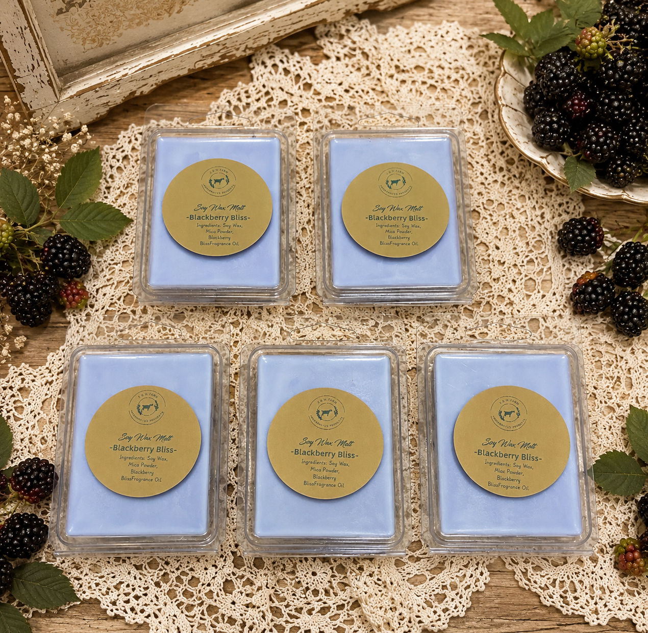 Soy Wax melt -Blackberry