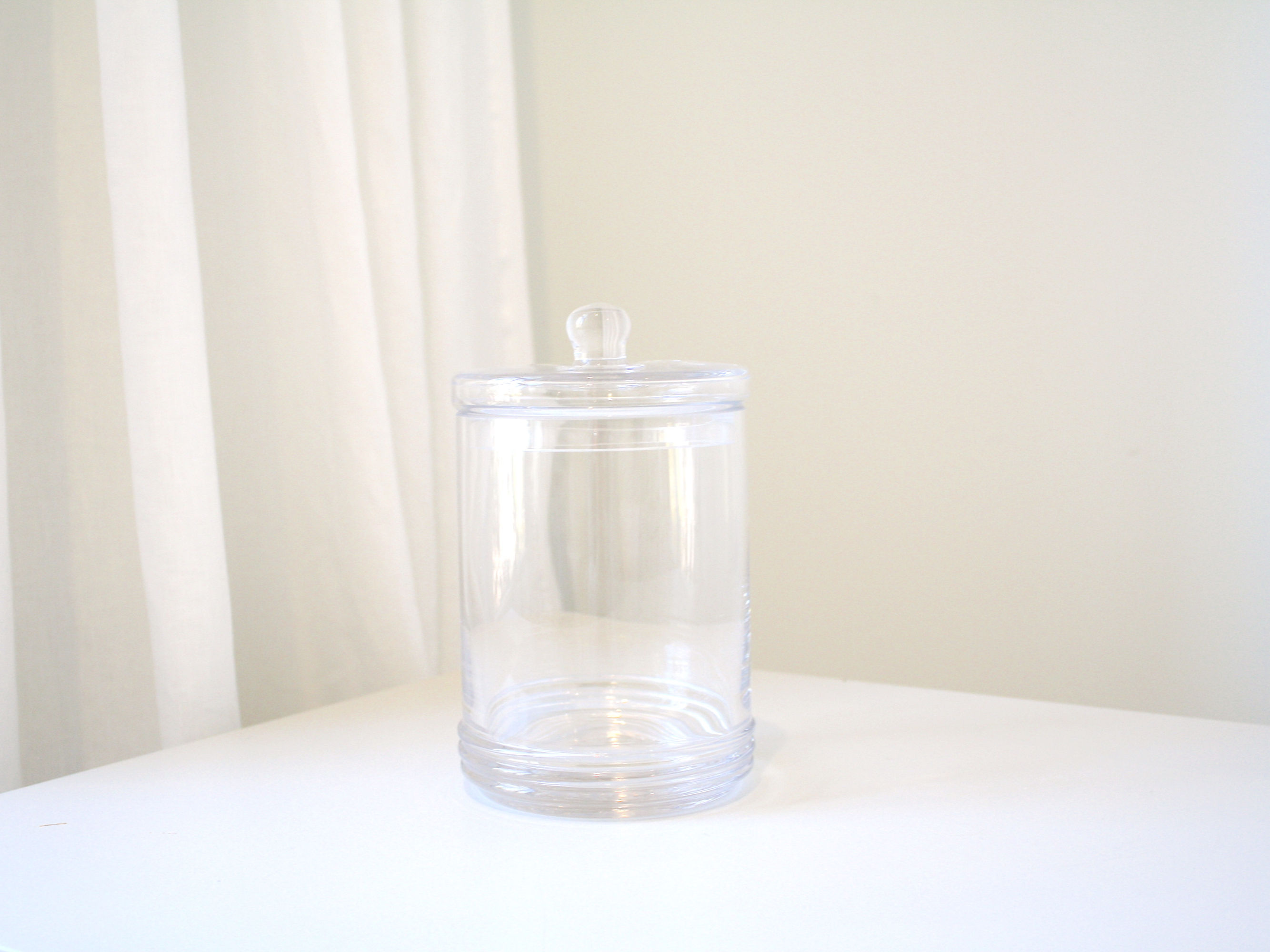 Glass Vase Small with Top