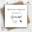 Thumbnail: Personalised Baby Feet Grandpa Pregnancy Announcement Card