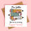 Thumbnail: Pencils & Flower Teaching Assistant Personalised Thank You Card